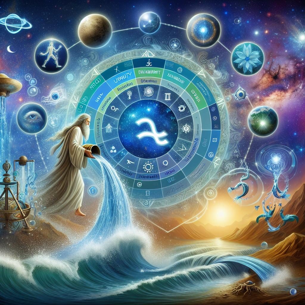 Imagen ilustrativa sobre la Era de Acuario y su impacto en la evolución espiritual