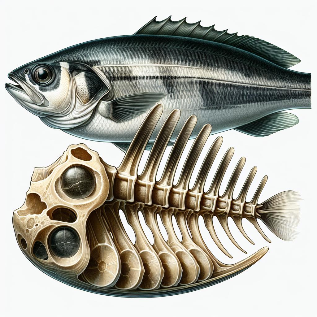 Imagen ilustrativa de un otolito de corvina, un pequeño hueso que ayuda a estudiar su edad y hábitos alimenticios.